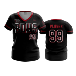3820 WOMENS V NECK THE-BOYS-1