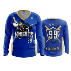 3949 WOMENS V NECK LONGSLEEVE KOUNTY-LINE-KNIGHTS-1