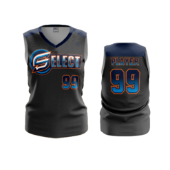 423 WOMENS V NECK SLEEVELESS SELECT-1
