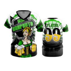 3418 WOMENS V NECK AA-DROPOUTS-2
