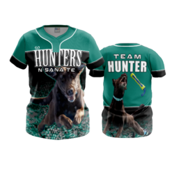 3951 WOMENS NO BUTTON SCOOP NECK TEAM-HUNTER-1