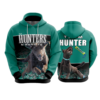 3951 UNISEX FLEECE HOODY TEAM-HUNTER-1