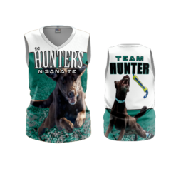 3951 WOMENS V NECK SLEEVELESS TEAM-HUNTER-2