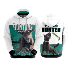 3951 UNISEX FLEECE HOODY TEAM-HUNTER-2