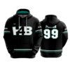3513 UNISEX FLEECE HOODY H4B-1