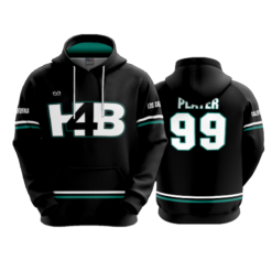 3513 UNISEX FLEECE HOODY H4B-1