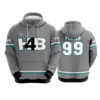3513 UNISEX FLEECE HOODY H4B-2