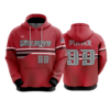 3954 UNISEX FLEECE HOODY TALLBOYS-1