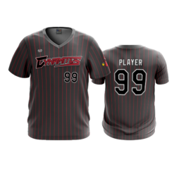 3689 MENS SPORT V NECK OHIO-DYNAMITES-PIN-1