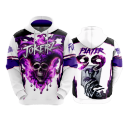 3826 UNISEX FLEECE HOODY JOKERZFIX-2