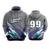3958 UNISEX FLEECE HOODY BUNNIKS-2