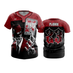 3197 WOMENS NO BUTTON SCOOP NECK FUBAR-1