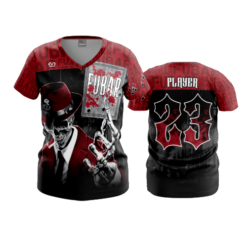 3197 WOMENS V NECK FUBAR-1
