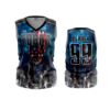 3197 WOMENS V NECK SLEEVELESS FUBAR-AMERICA-1