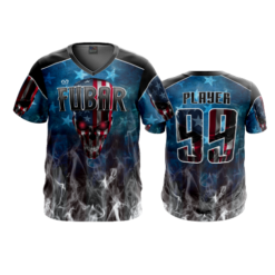 3197 MENS SPORT V NECK FUBAR-AMERICA-1