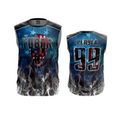 3197 MENS SPORT CREW NECK SLEEVELESS FUBAR-AMERICA-1