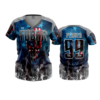 3197 WOMENS V NECK FUBAR-AMERICA-2