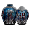 3197 UNISEX FLEECE HOODY FUBAR-AMERICA-2