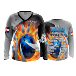3542 WOMENS V NECK LONGSLEEVE BLUE-THUNDER-FIXES