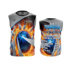 3542 MENS SPORT CREW NECK SLEEVELESS BLUE-THUNDER-FIXES