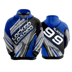 1344 UNISEX FLEECE HOODY LOCKED-AND-LOADED-1