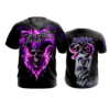 3826 MENS SPORT V NECK JOKERZ-ALL-BLACK