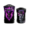 3826 MENS SPORT CREW NECK SLEEVELESS JOKERZ-ALL-BLACK