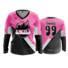 3957 WOMENS V NECK LONGSLEEVE ENOCHS-ANGELS-1
