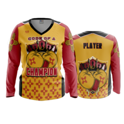 3963 WOMENS V NECK LONGSLEEVE CODE-OF-A-CHAMPION-2