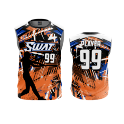 3966 MENS SPORT CREW NECK SLEEVELESS SWAT-1