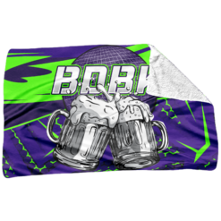 3962 SHERPA BLANKET SWIFTKICKERS-BDBK-SHERPA-FLO INK + $5