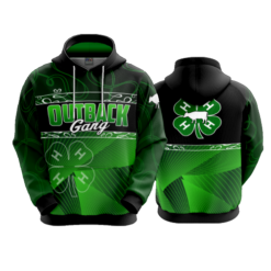 3965 UNISEX TERRY FLEECE HOODY