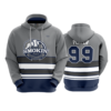 3845 UNISEX FLEECE HOODY SMOKIN-JOE-ASTRO