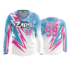 3969 WOMENS V NECK LONGSLEEVE LIL-ZAPS-2