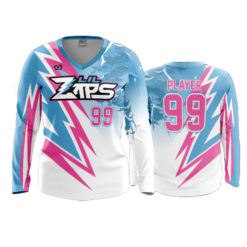 3969 WOMENS V NECK LONGSLEEVE LIL-ZAPS-2