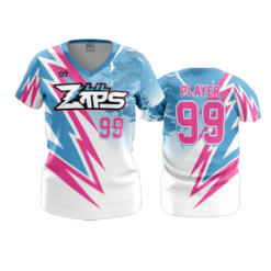 3969 WOMENS V NECK LIL-ZAPS-2