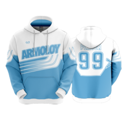 3137 UNISEX FLEECE HOODY ARMOLOY-3