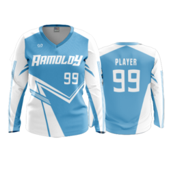 3137 WOMENS V NECK LONGSLEEVE ARMOLOY-4