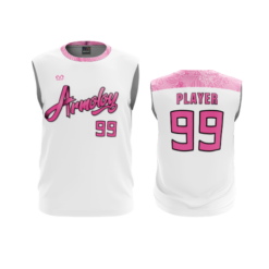 3137 MENS SPORT CREW NECK SLEEVELESS ARMOLOY-RIBBON