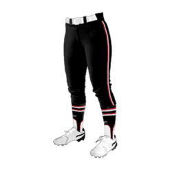 3972 WOMENS FASTPITCH PANTS LASERS-RED