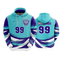 3590 UNISEX FLEECE HOODY HOT-RODS-VOLLEYBALL