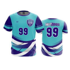 3590 MENS SPORT CREW NECK HOT-RODS-VOLLEYBALL