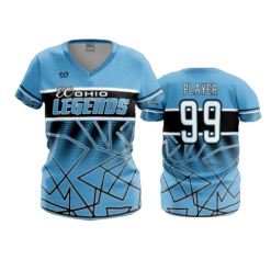 3976 WOMENS V NECK EC-LEGENDS-16U-3
