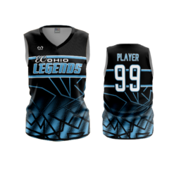 3976 WOMENS V NECK SLEEVELESS EC-OHIO-LEGENDS-16U-2