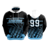 3976 UNISEX FLEECE HOODY EC-OHIO-LEGENDS-16U-2