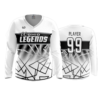 3976 WOMENS V NECK LONGSLEEVE EC-OHIO-LEGENDS-8U-1