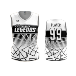 3976 WOMENS V NECK SLEEVELESS EC-OHIO-LEGENDS-8U-1