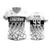 3976 WOMENS V NECK EC-OHIO-LEGENDS-8U-1