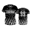 3976 WOMENS 2 BUTTON SCOOP NECK EC-OHIO-LEGENDS-8U-2