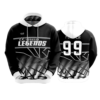 3976 UNISEX FLEECE HOODY EC-OHIO-LEGENDS-8U-2